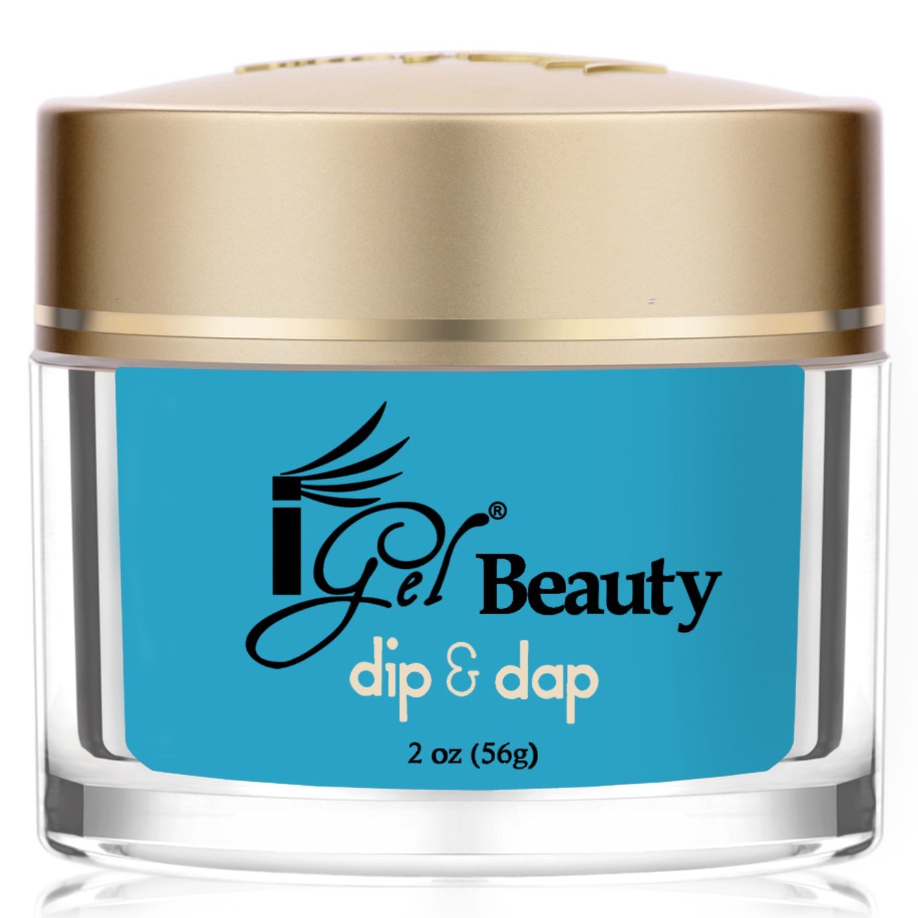 iGel Beauty - Dip & Dap Powder - DD071 Caribbean Sea - RECOMMENDED FOR DIP